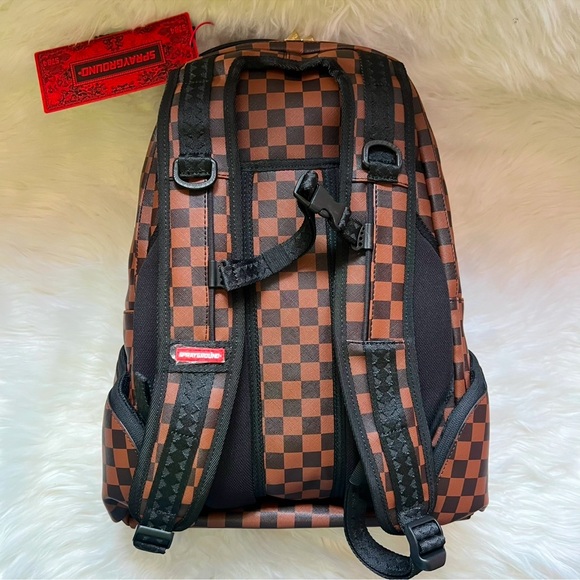 New! SPRAYGROUND Logo Henny Victory Lap Skateboard Strap Backpack - Picture 7 of 16
